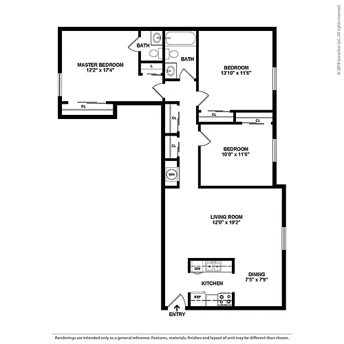 Floor plan 3x1.5Up