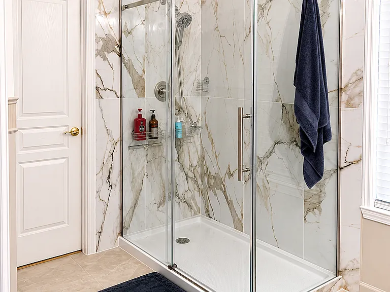 Master bath shower.