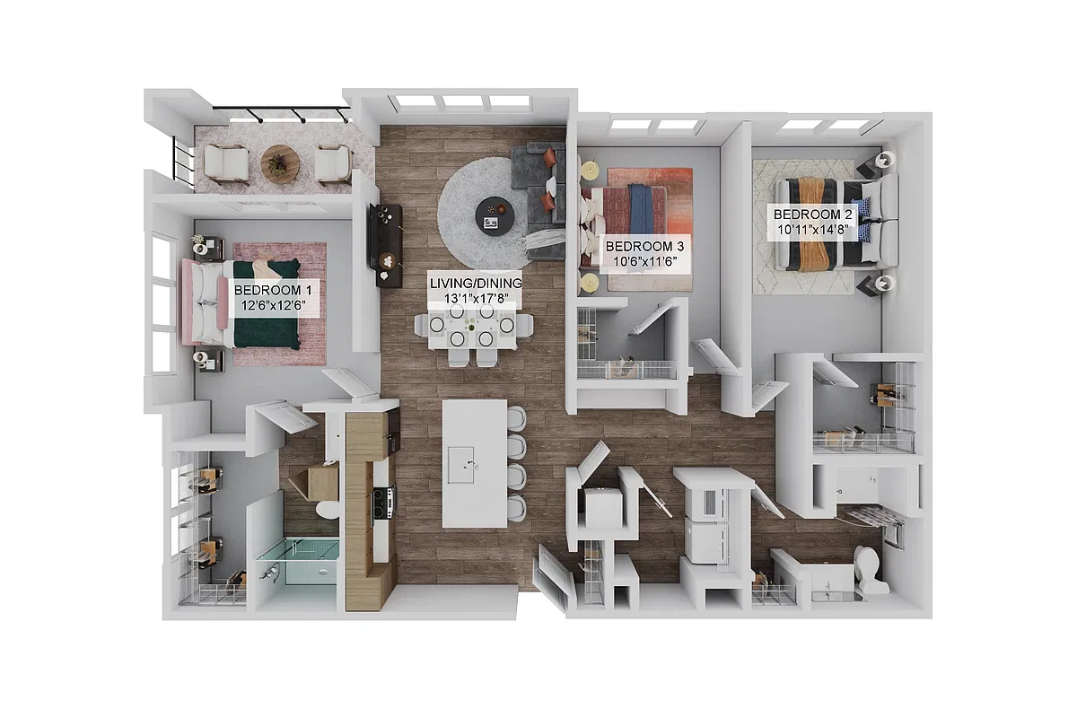Floor plan The Airbus (C1)