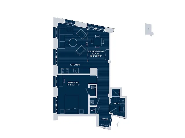 Floor plan Loft 1