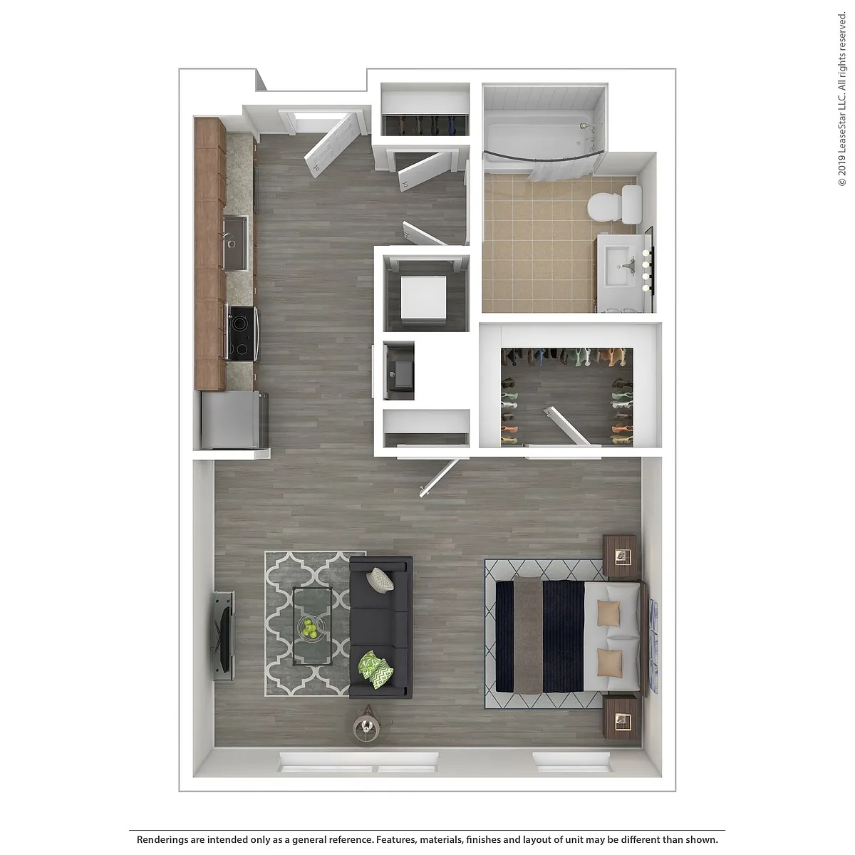 Floor plan S01.1 - Studio