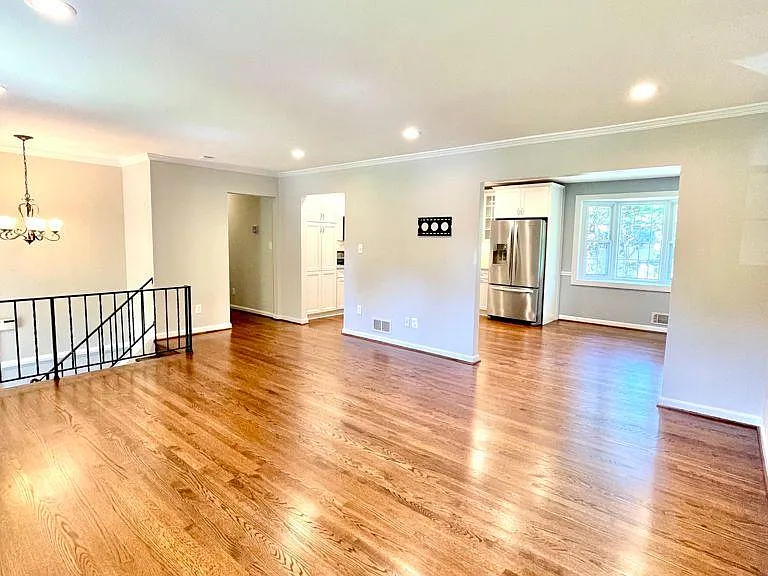 Upper level living room
