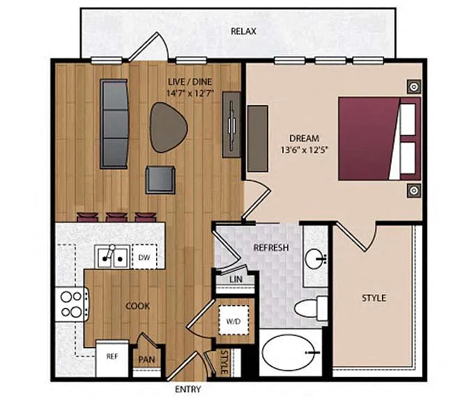 Floor plan 11F3