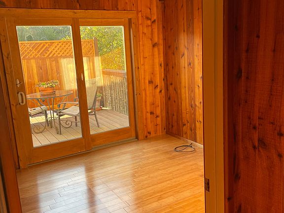 Bedroom two with deck