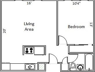2nd image of 1005 Gilbert Rd APT 24