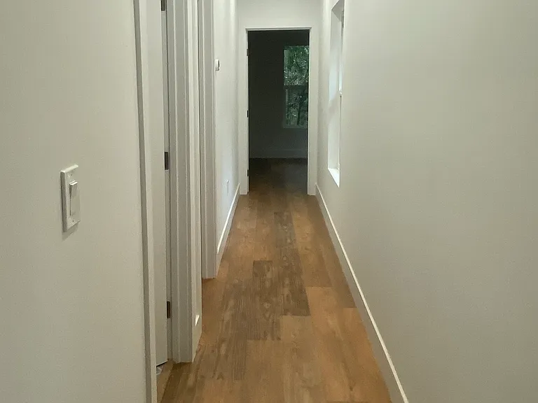 Hall to bedrooms and full bathroom