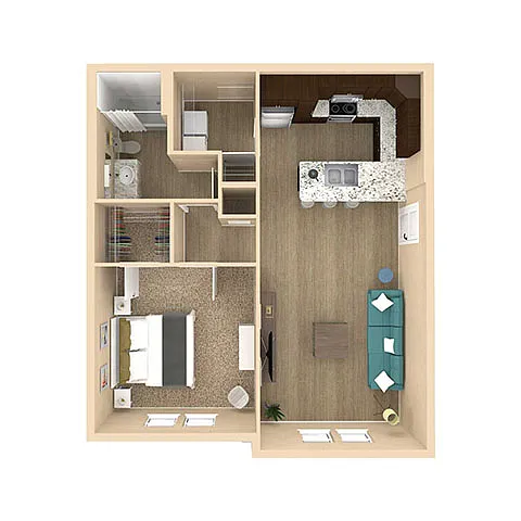 Floor plan A1S