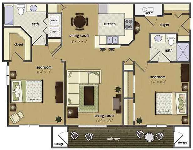 Floor plan Biltmore