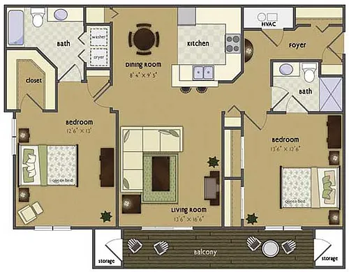 Floor plan Biltmore