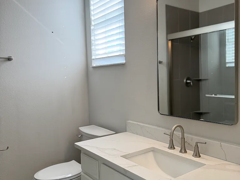 Newly updated Master Bathroom.