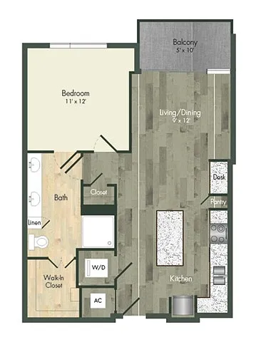 Floor plan A21
