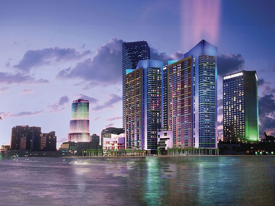Greatest Location in Downtown Miami where the Miami River an