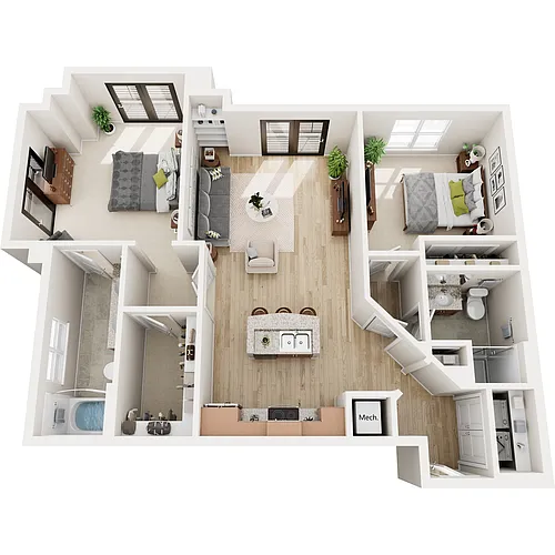 Floor plan C1-12