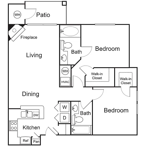Floor plan Hyde