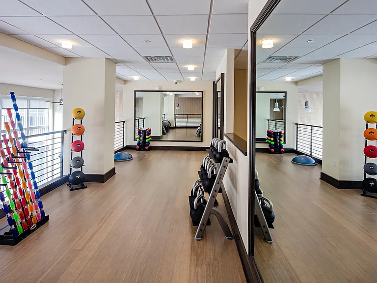 Two-Story Fitness Center