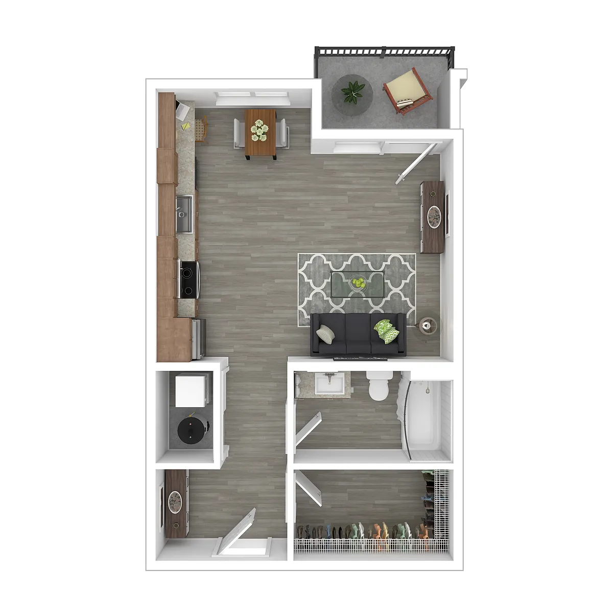 Floor plan Bates