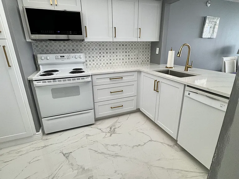 renovated kitchen