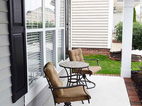 Covered front porch