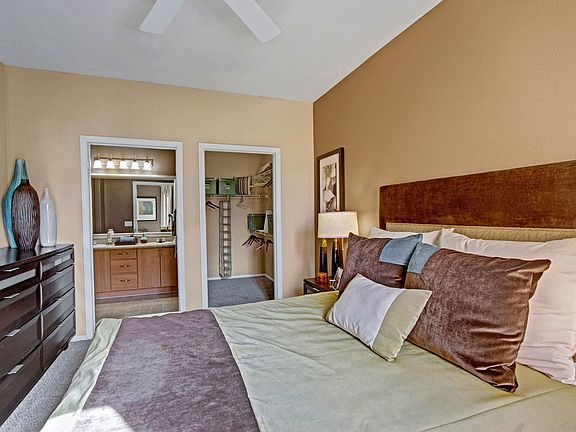 Master Bedroom with Walk-In Closet and En Suite Bathroom