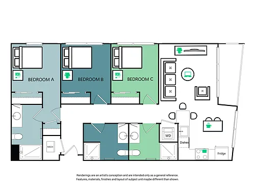 Floor plan 3A