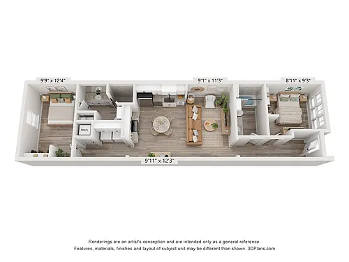 Floor plan A1