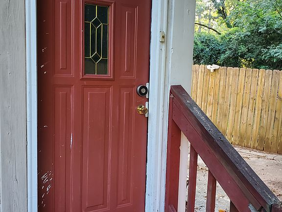 Side Entrance to Upstairs Unit
