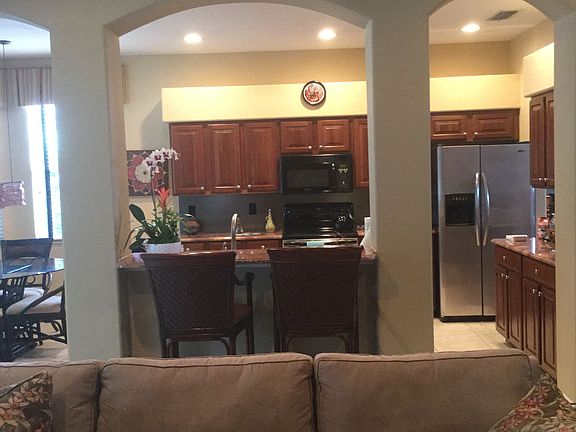 Family room looking into Kitchen
