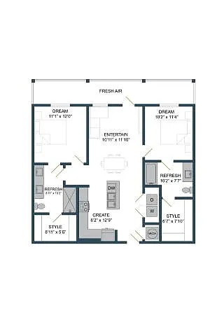 Floor plan B1