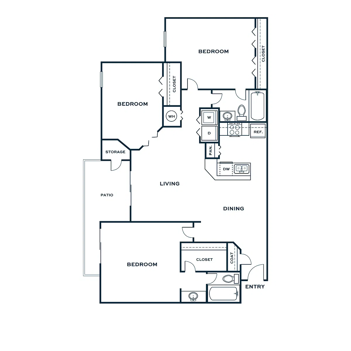 Floor plan C2 Traditional