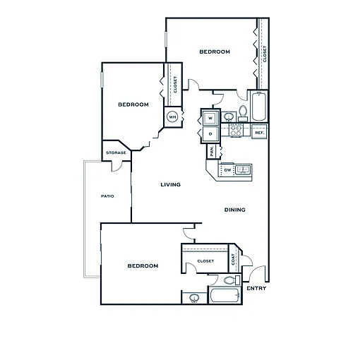 Floor plan C2 Traditional