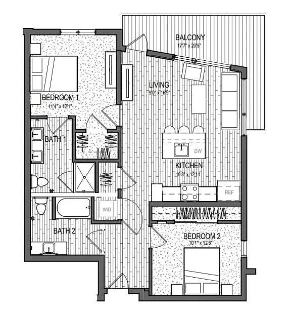 Floor plan B9 LUXE