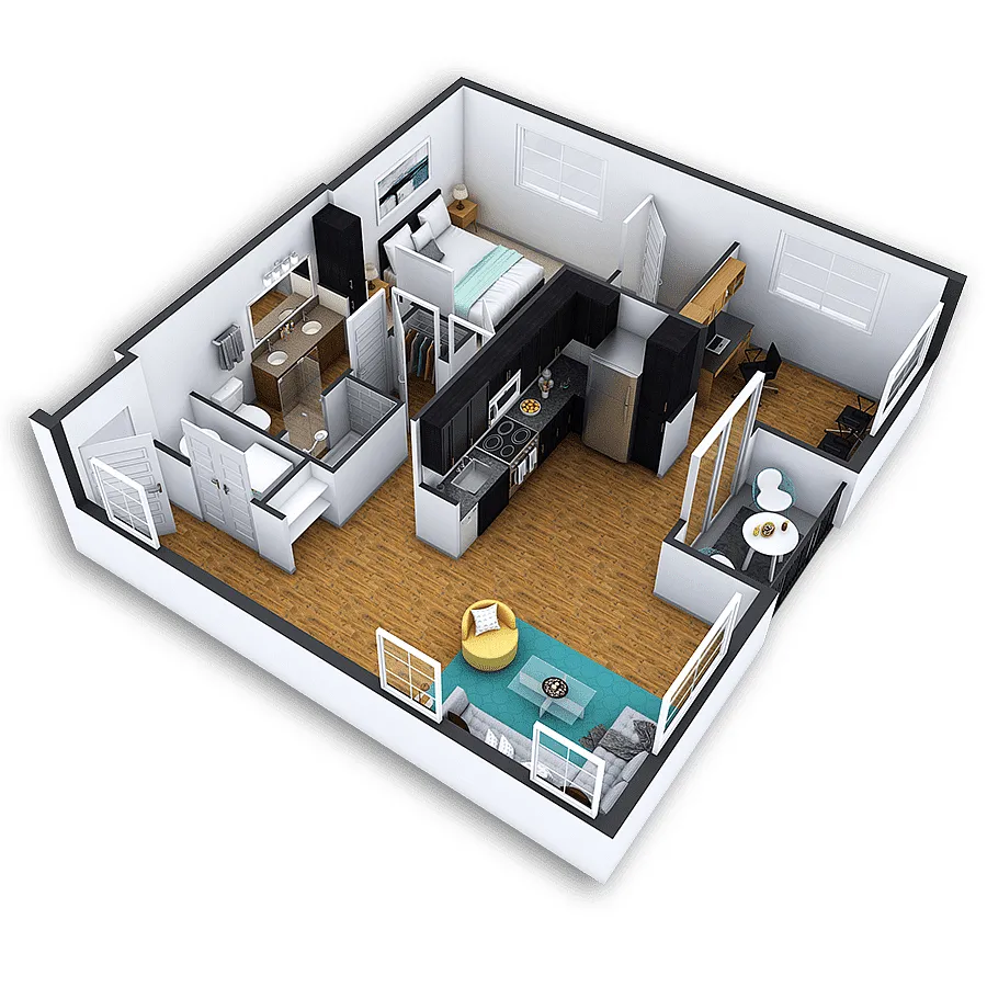 Floor plan Hilltop Platinum