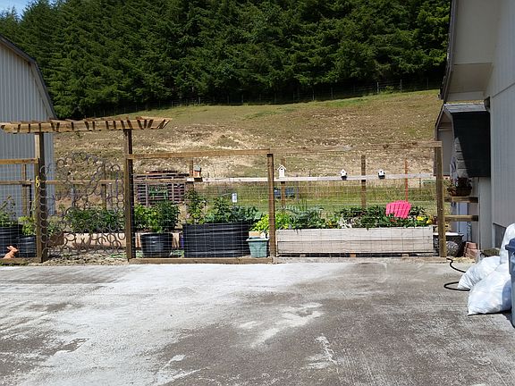 Fenced Raised Garden