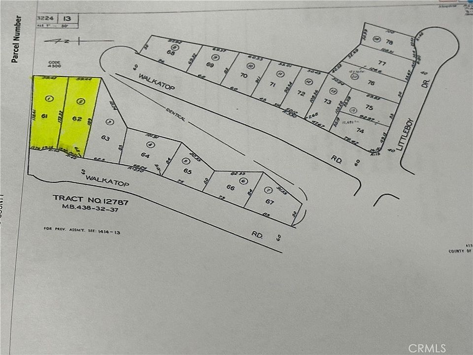1st image of 0 Vac Walkatop Road Vic Littleboy Dr #61