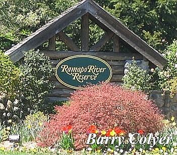 Entrance to Ramapo River Reserve