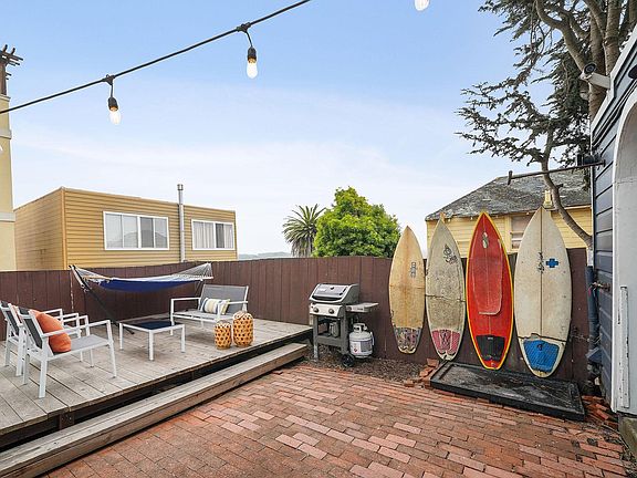 Surf shower, responsible grilling allowed, LED lights.