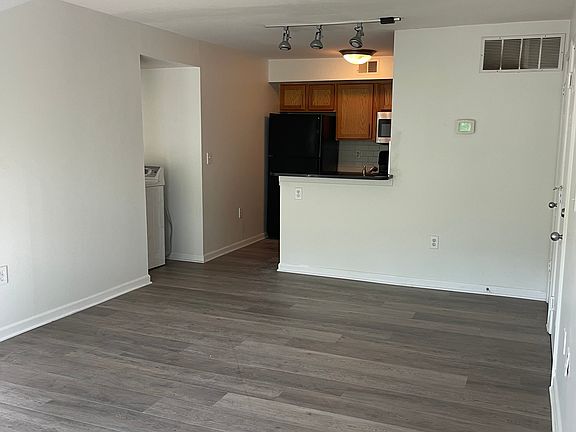 Living room to kitchen view