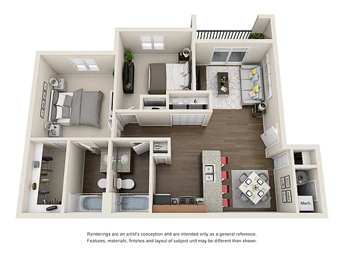 Floor plan Cedar Tree