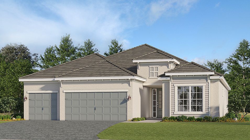 Princeton Plan, Stillwater at Lakewood Ranch : Manor Homes