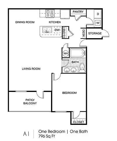 Floor plan The Sapphire