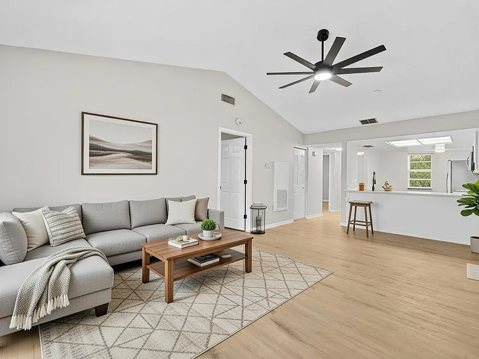 Living room virtual staging
