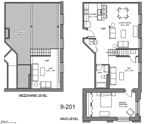 Floor plan A19R