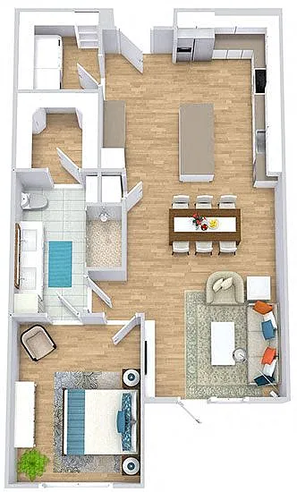 Floor plan Nunley