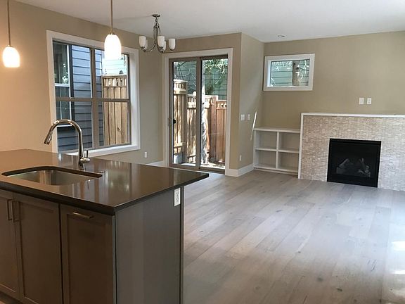 Great room--dining area opens to back patio
