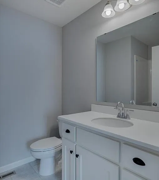 Lower level bath