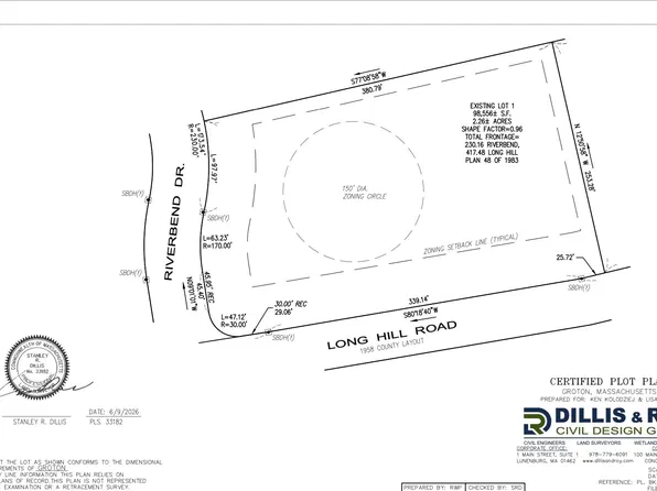 LOT 1 Long Hill Rd, Groton, MA 01450