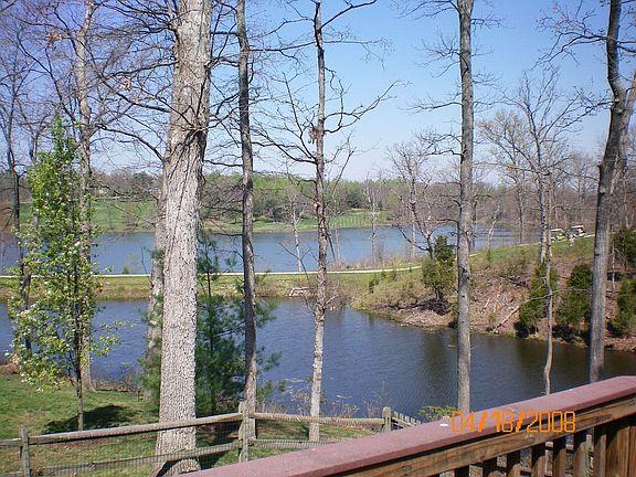 Lake view from rear deck