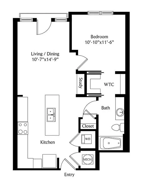 Floor plan A272