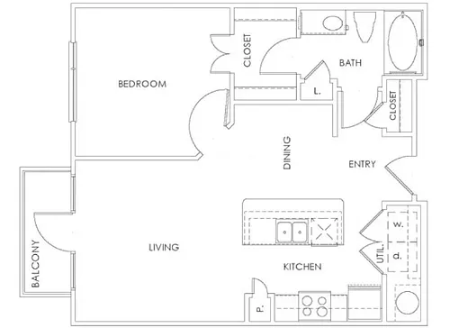 Floor plan A1