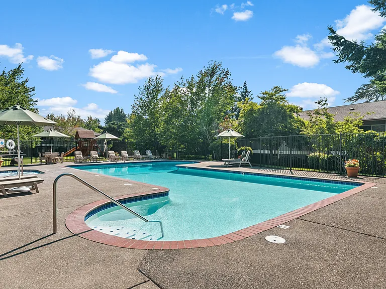 Dive into relaxation at our resort-style pool!